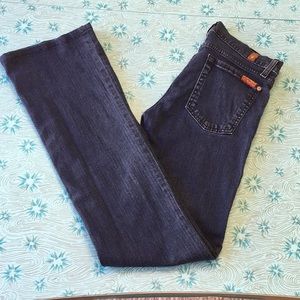 7 FOR ALL MANKIND Women’s skinny bootcut, 28